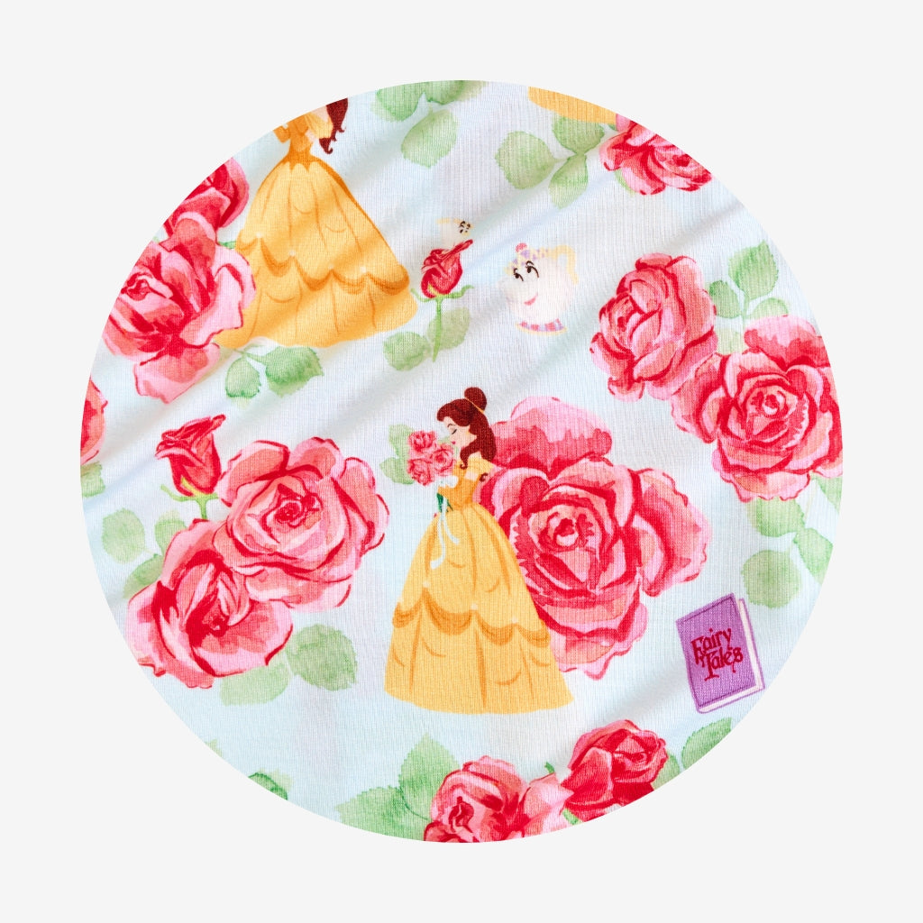 Disney Princess Belle Reversible Ruffled Duvet Cover