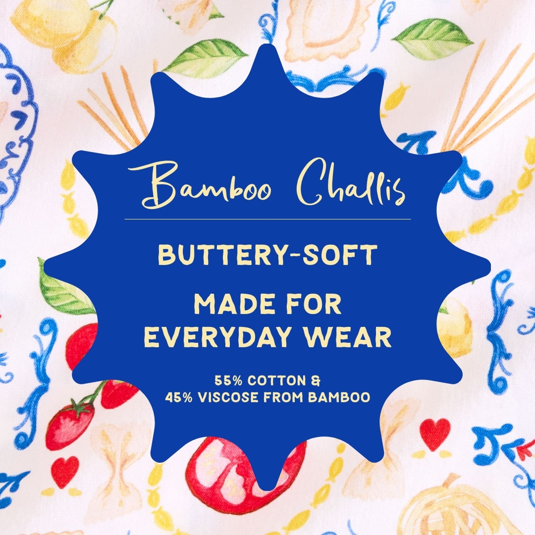 Mangia Bamboo Challis Top Short Set