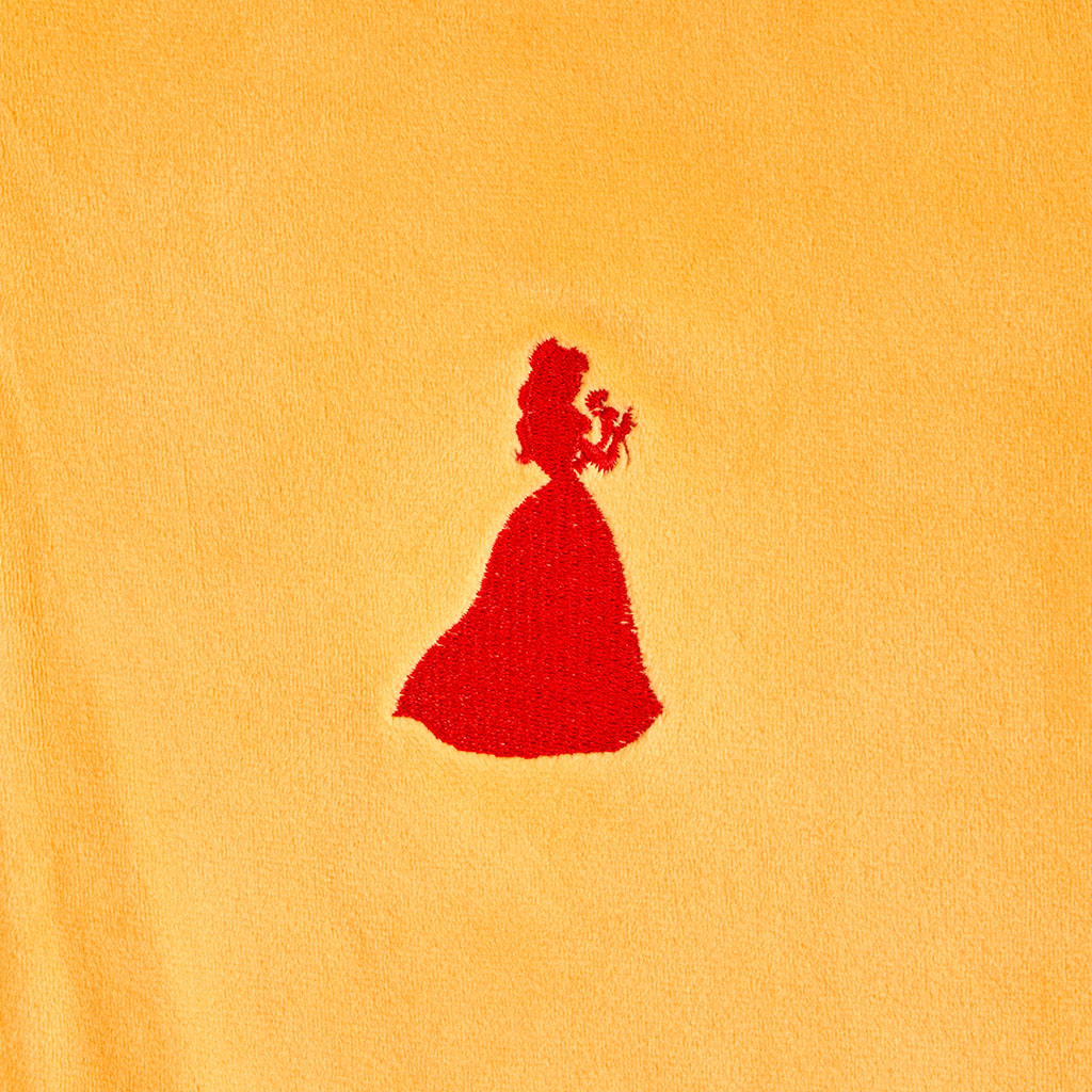 Disney Belle Velour Zip Hoodie