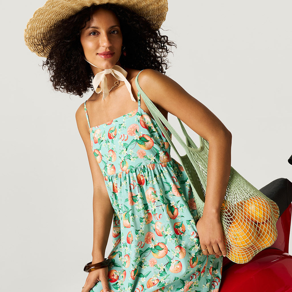 Arancia Women's Bamboo Challis Maxi Dress