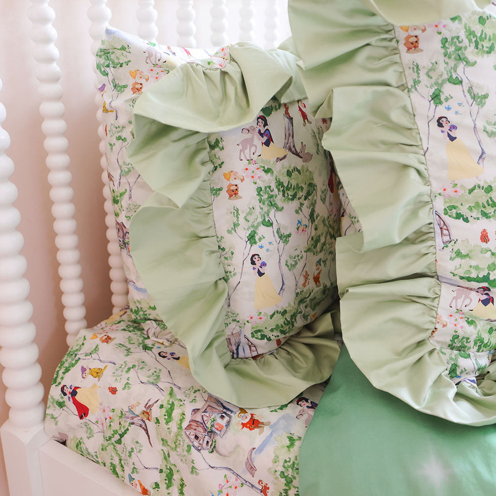 Disney Princess Snow White Ruffled Euro Sham