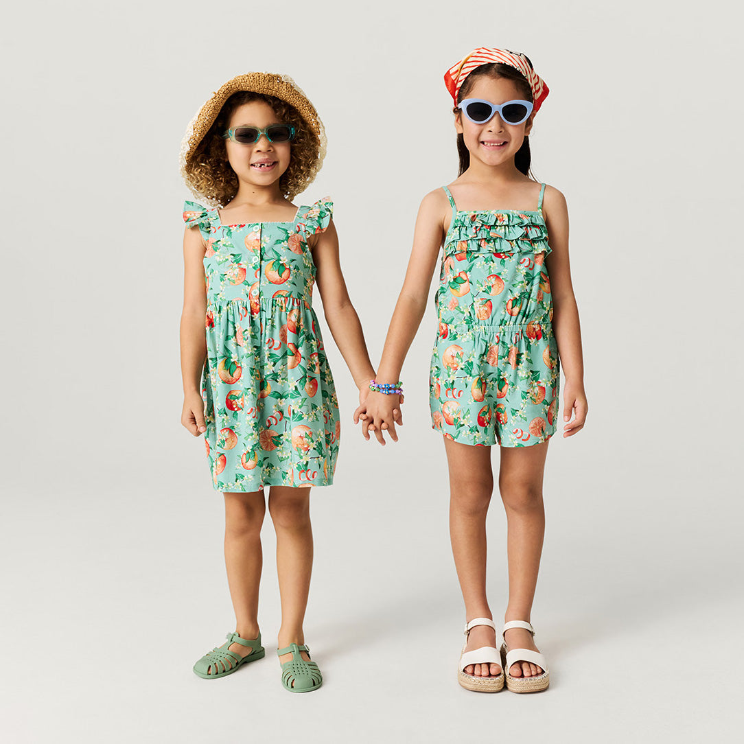 Arancia Bamboo Challis Romper