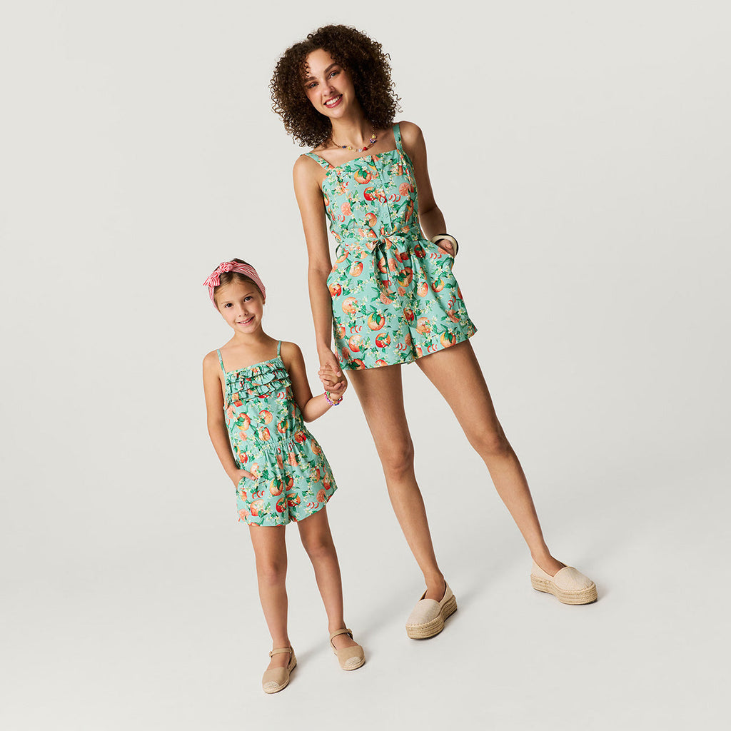 Arancia Bamboo Challis Romper