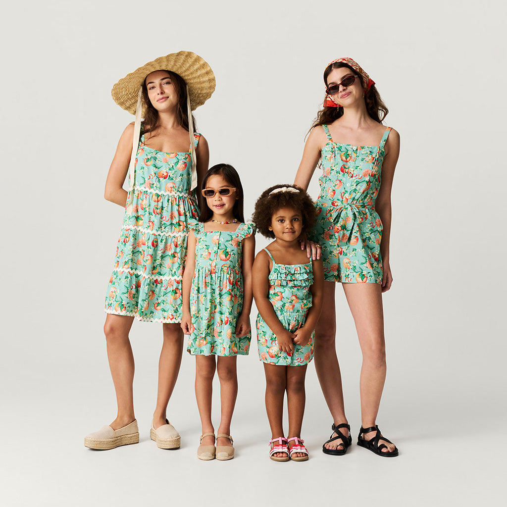 Arancia Bamboo Challis Romper