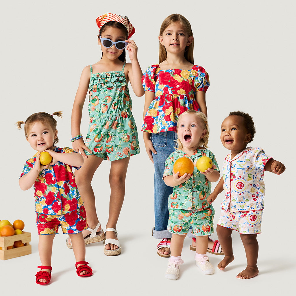 Arancia Bamboo Challis Romper