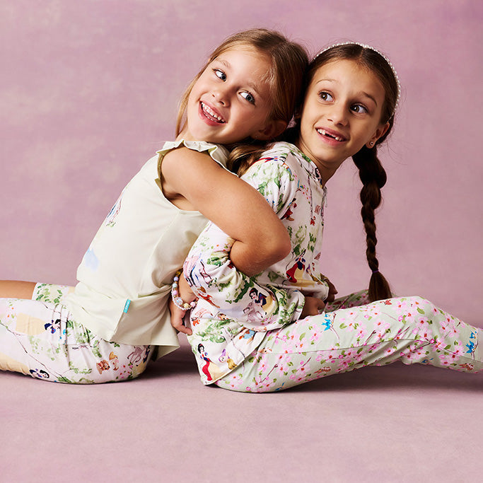 Disney Snow White Blossoms Bow Leggings