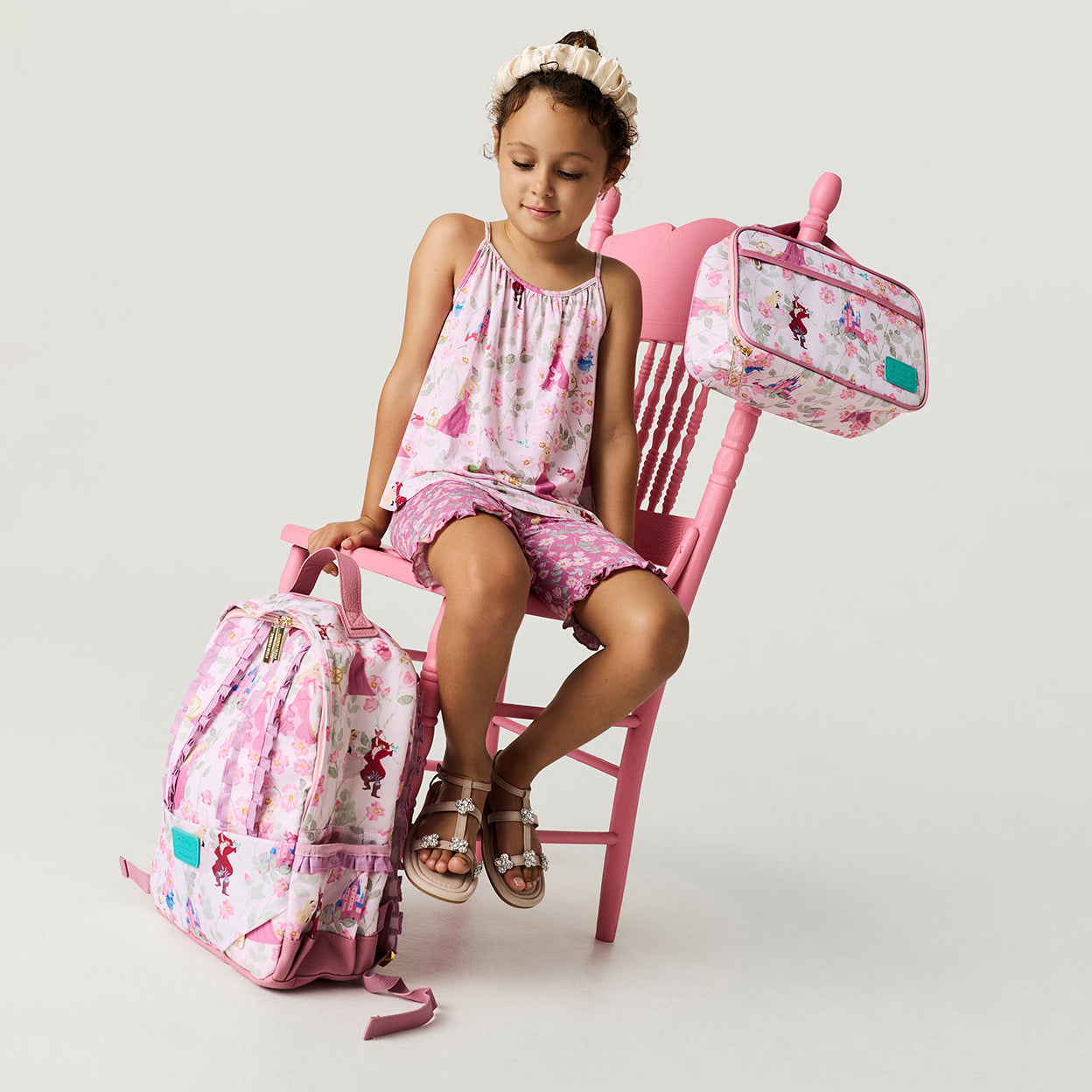 Disney Princess Aurora Ruffled Backpack