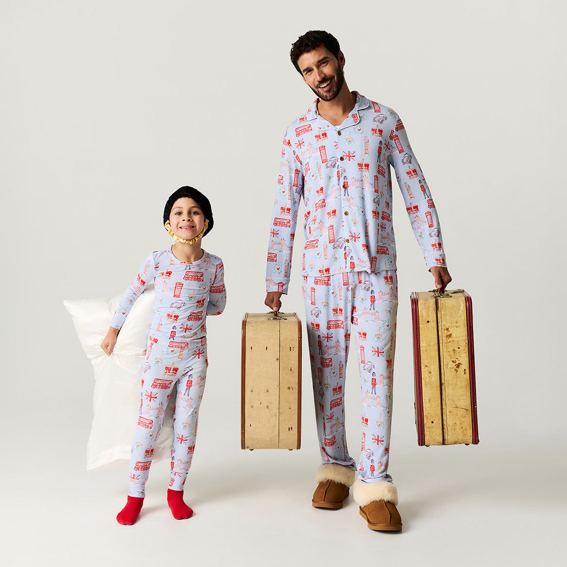 Posh London Classic Pajama Set