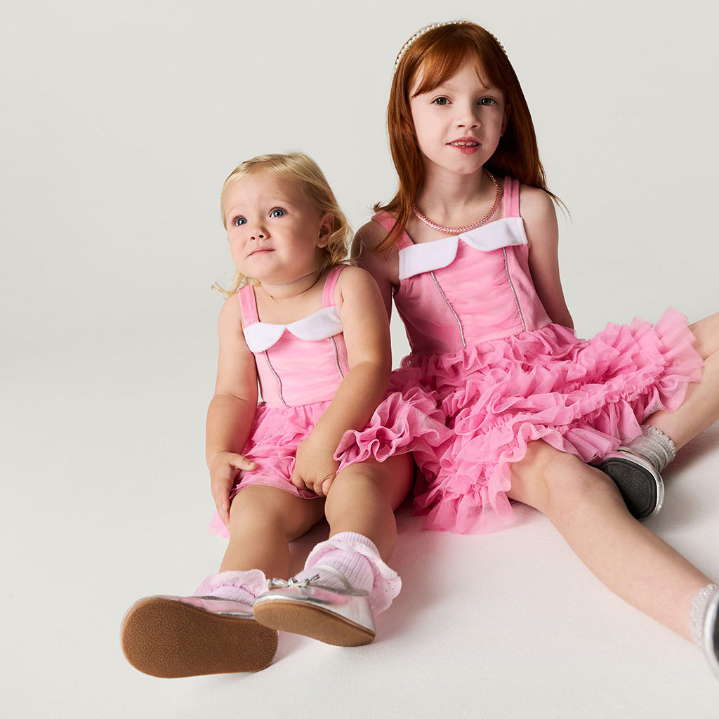 Disney Sleeping Beauty Aurora Velour Bodysuit Dress