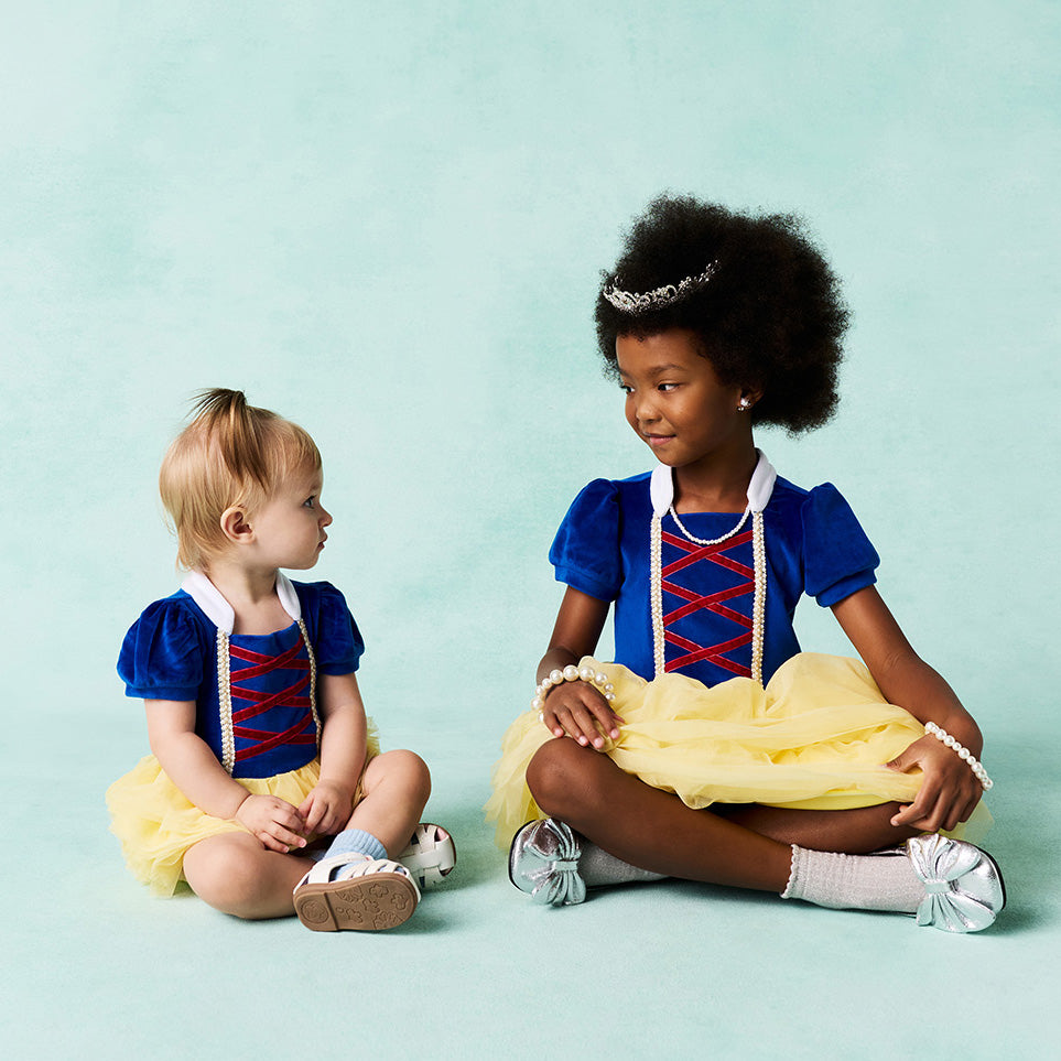 Disney Snow White Velour Bodysuit Dress