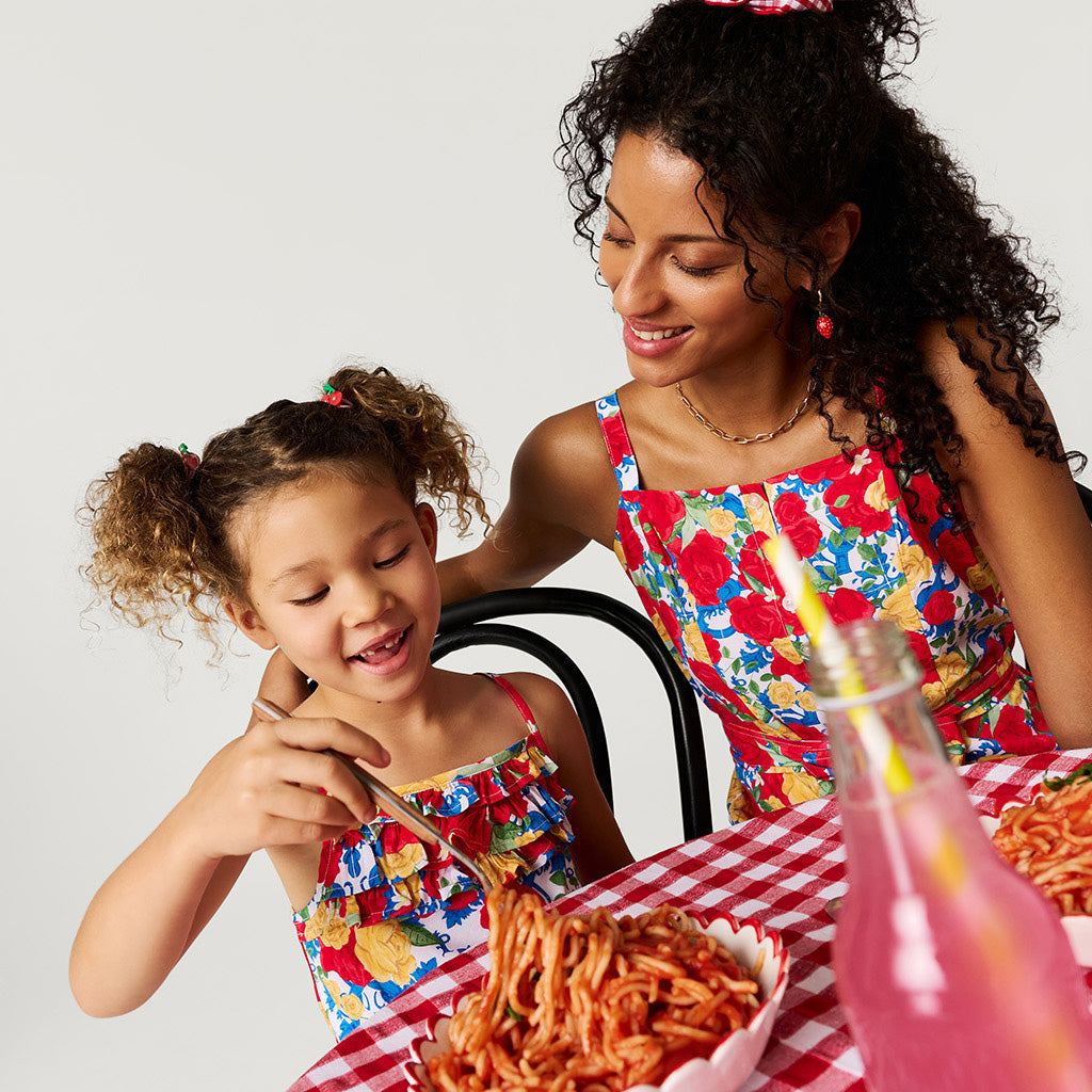 Valentina Women's Bamboo Challis Short Romper