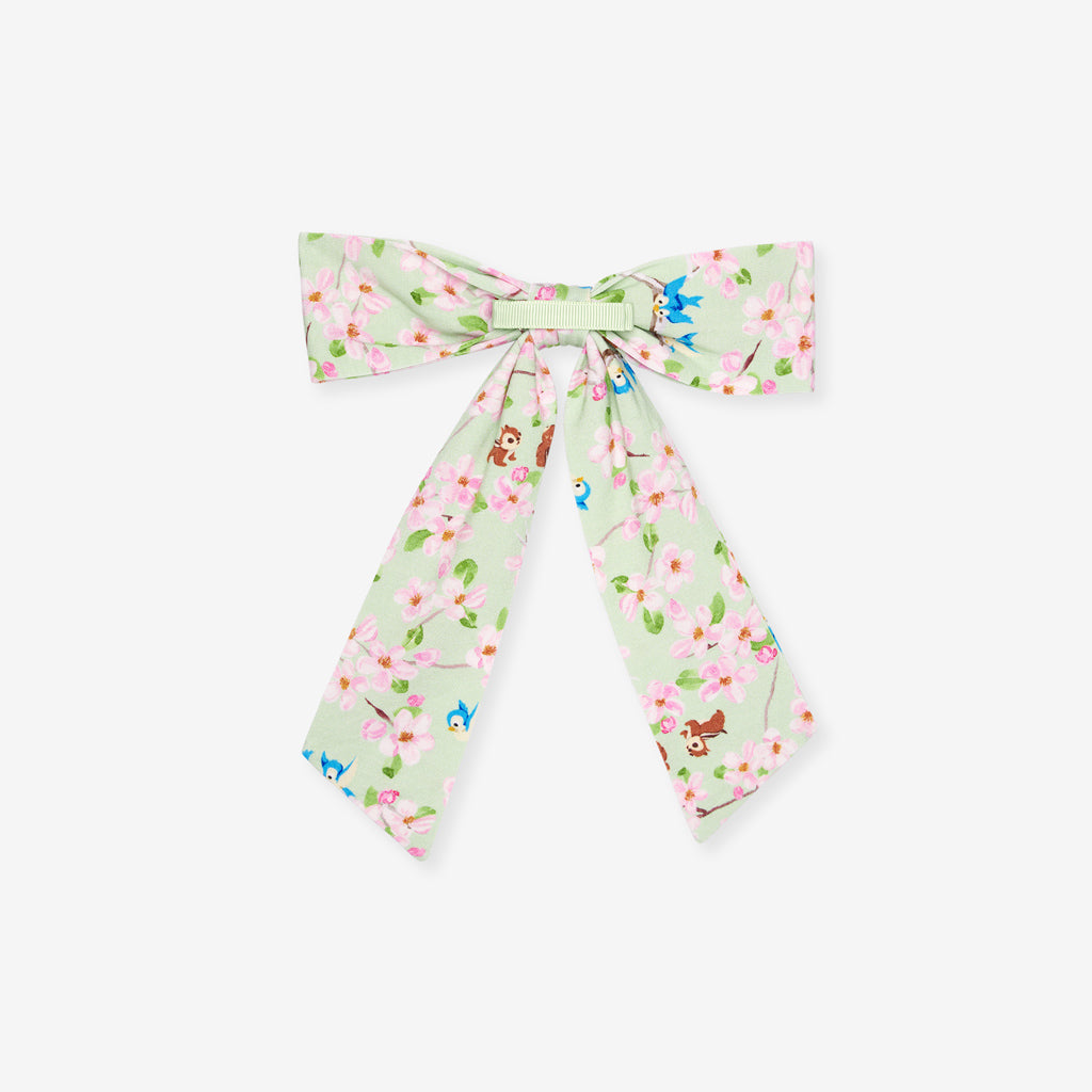 Disney Snow White Blossoms Luxe Bow Hair Clip