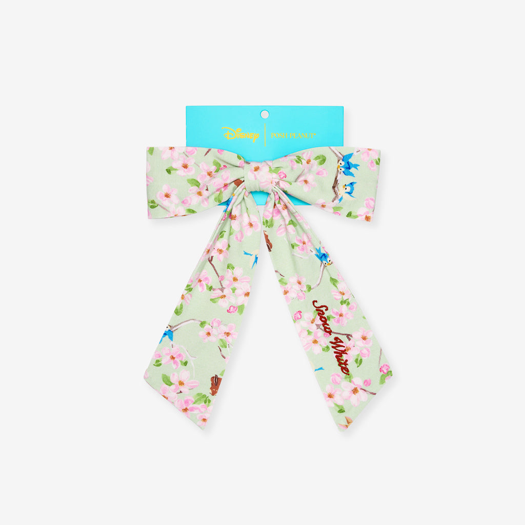 Disney Snow White Blossoms Luxe Bow Hair Clip