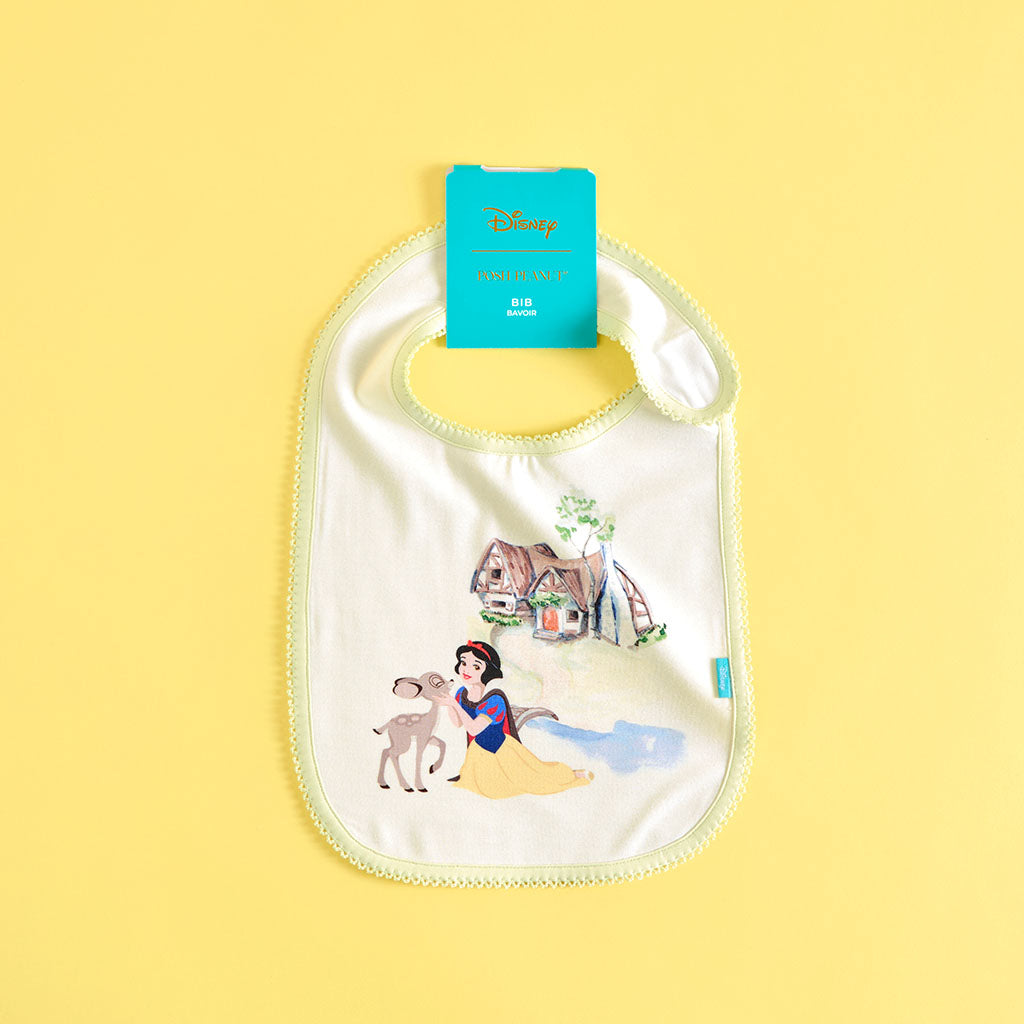 Disney Snow White Picot Bib