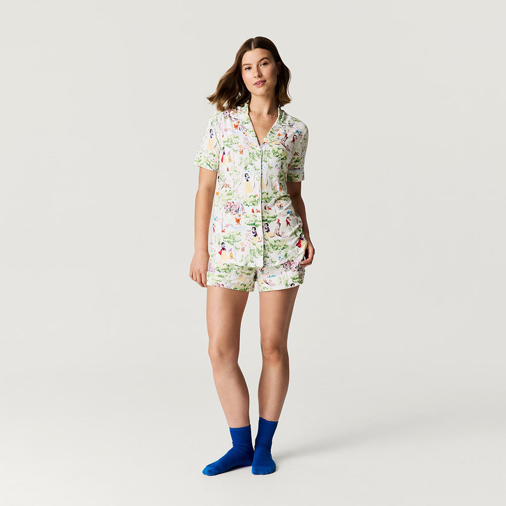 Disney Princess Snow White Women's Luxe Pajama Short Set