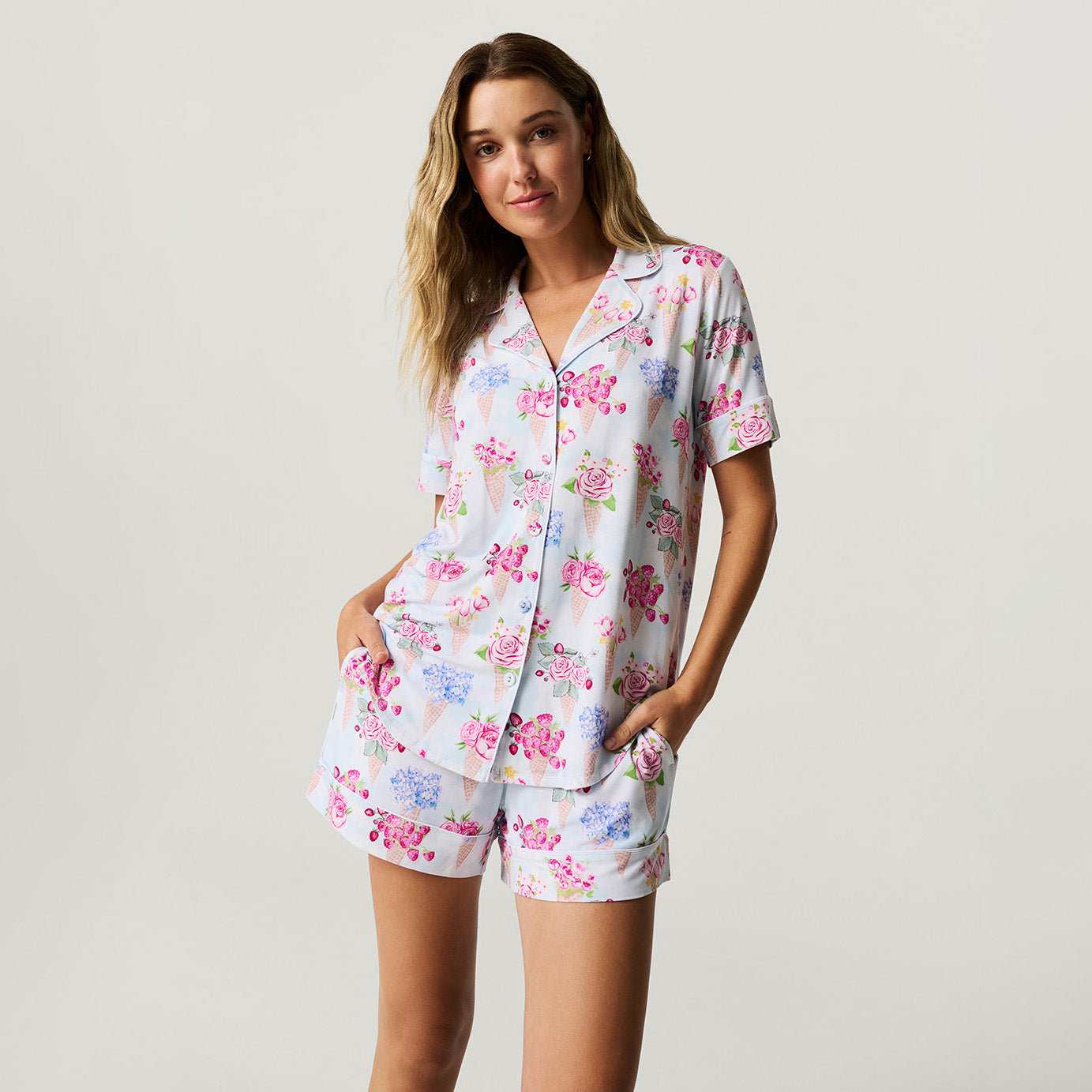 Isolde Women's Luxe Pajama Short Set