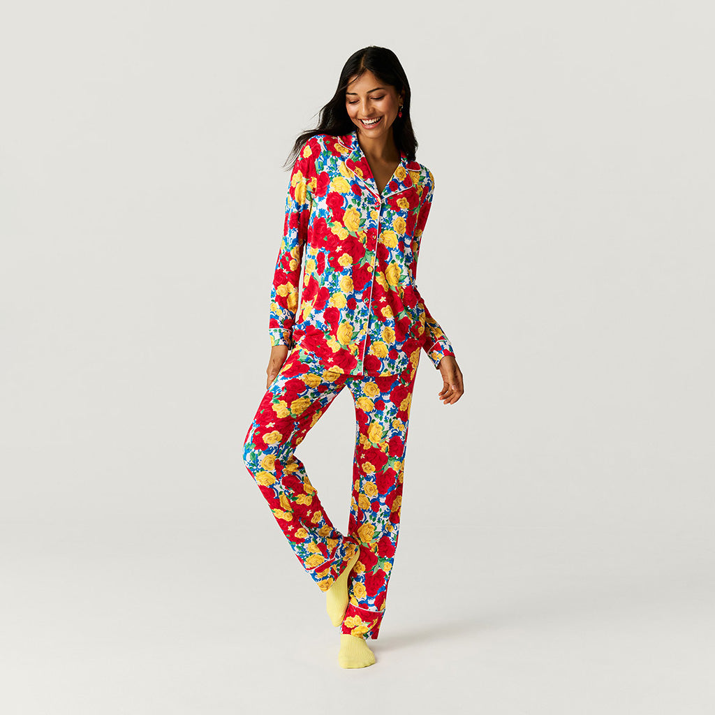 Valentina Women's Luxe Pajama Pant Set
