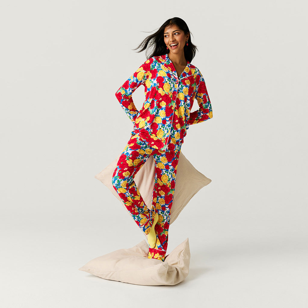 Valentina Women's Luxe Pajama Pant Set