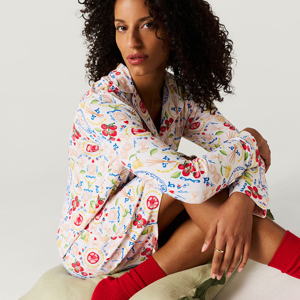 Mangia Women's Luxe Sleep Shirt