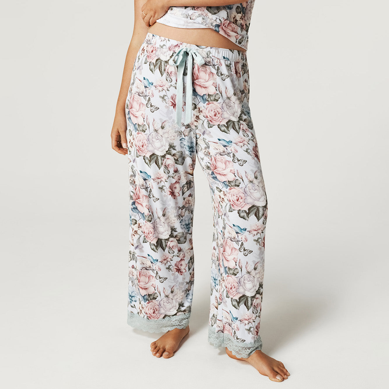 Amarantha Women's Lace Pajama Pants