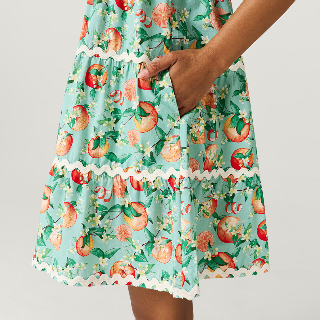 Arancia Women's Bamboo Challis Dress