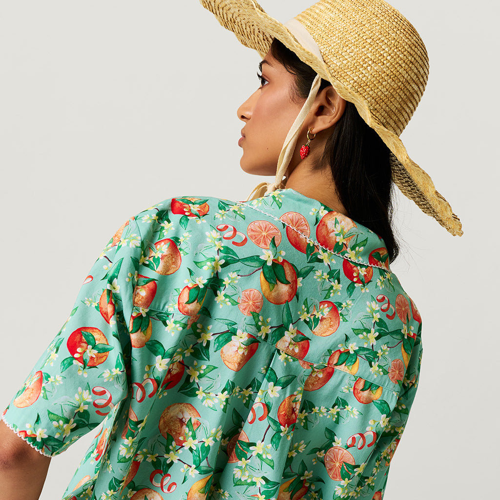 Arancia Women's Bamboo Challis Short Set