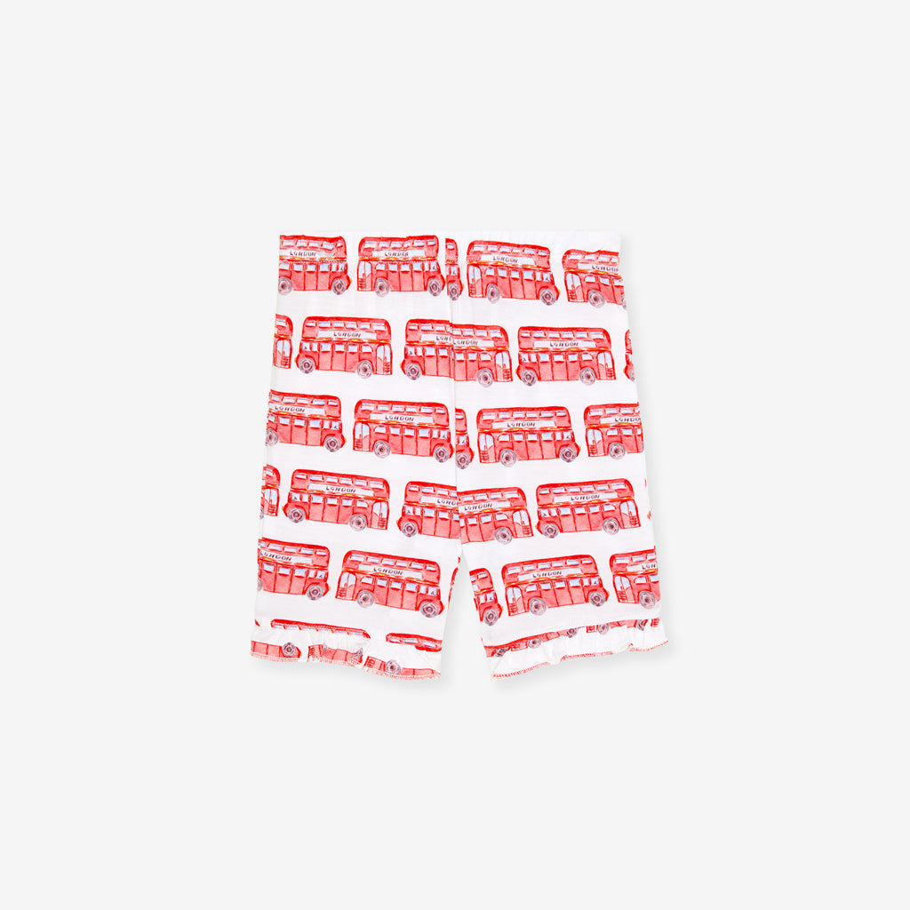 Posh London Top Ruffled Short Set