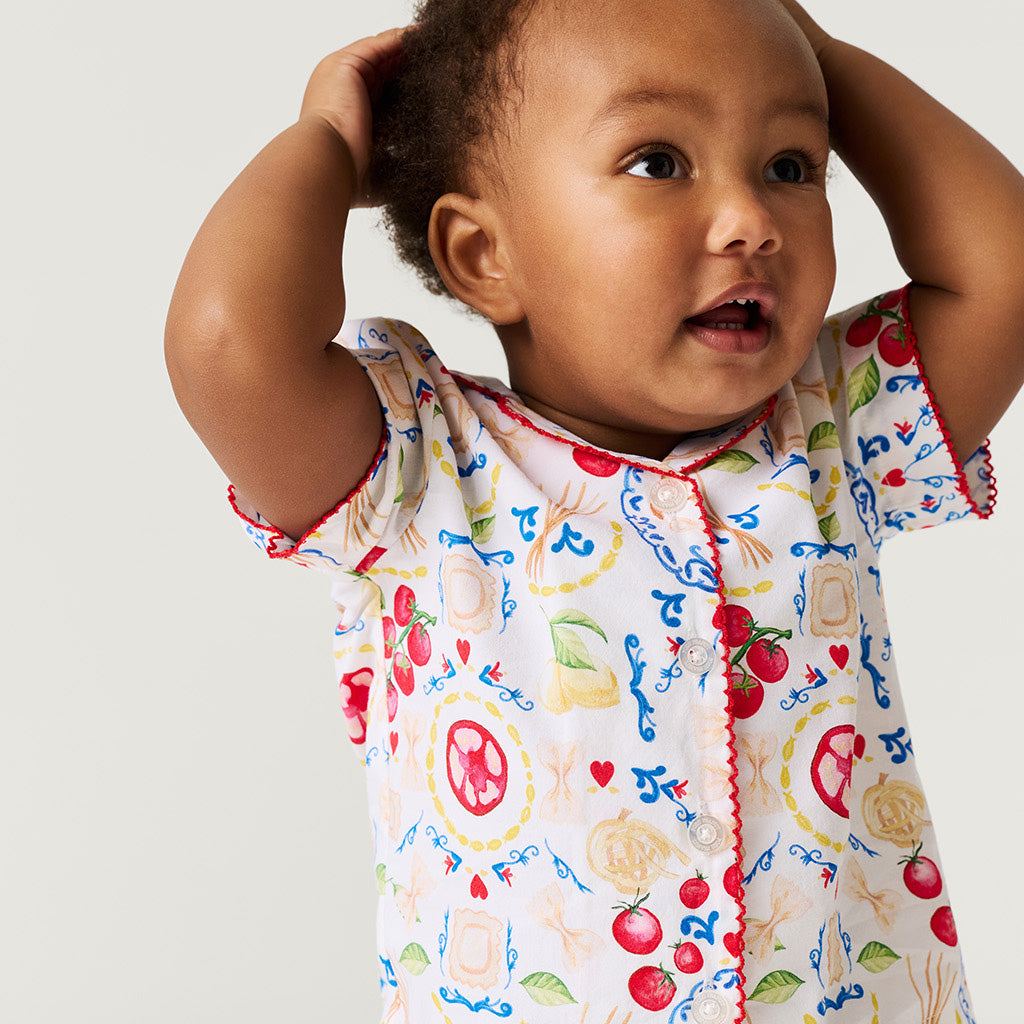 Mangia Bamboo Challis Top Short Set