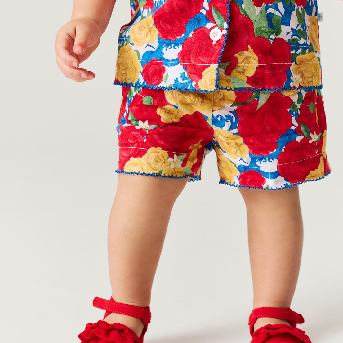 Valentina Bamboo Challis Top Short Set