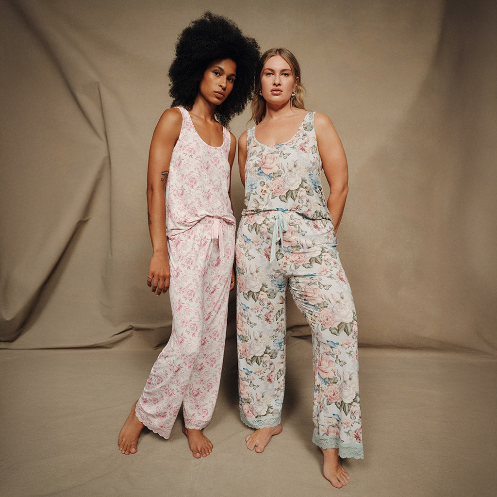 Jolene Women's Lace Pajama Pants