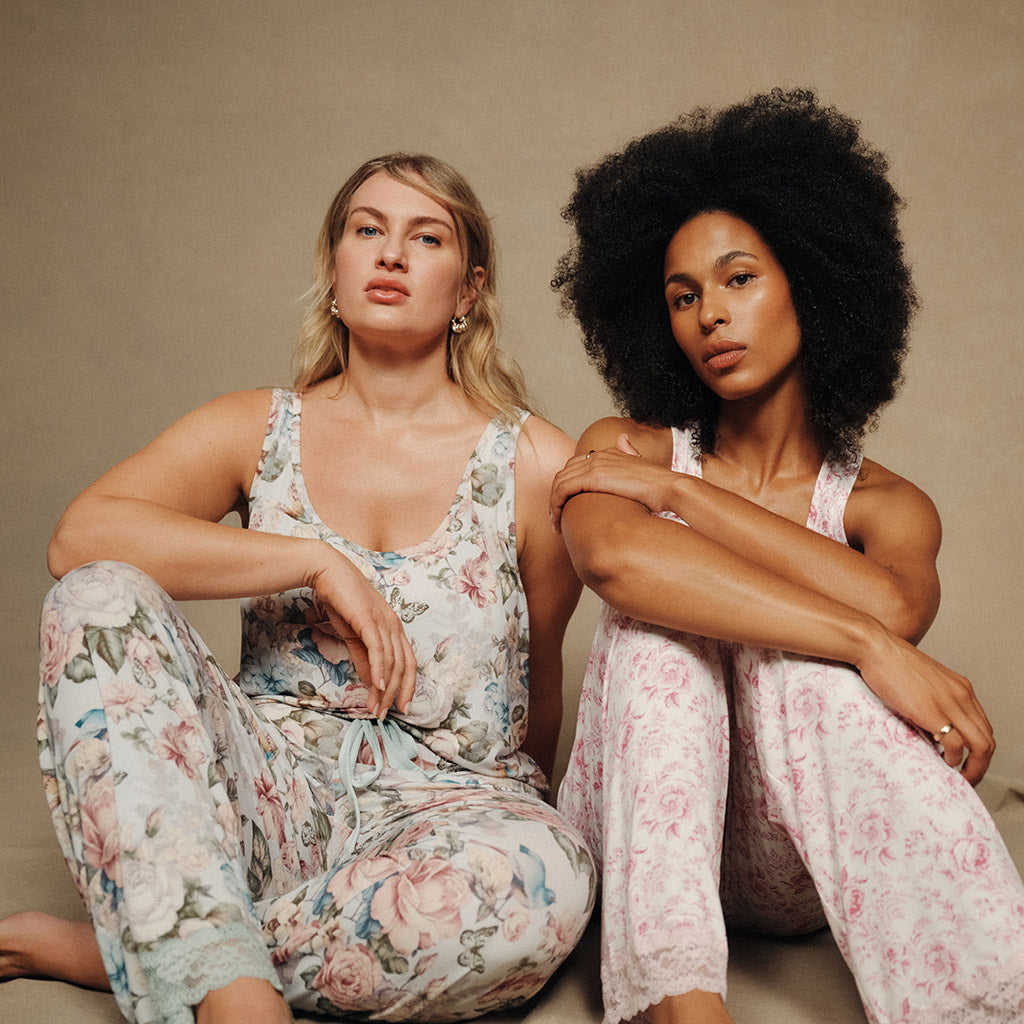 Amarantha Women's Lace Pajama Pants