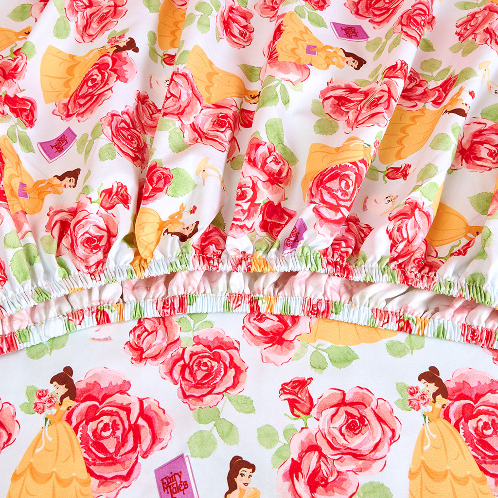 Disney Princess Belle Sheet Pillow Cover Set