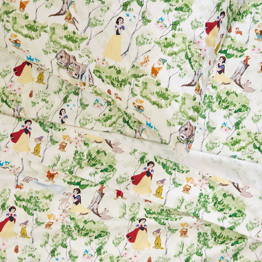 Disney Princess Snow White Sheet Pillow Cover Set