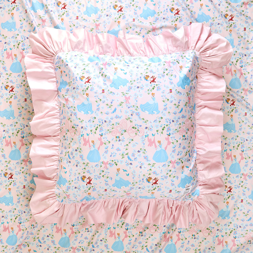 Disney Princess Cinderella Ruffled Euro Sham