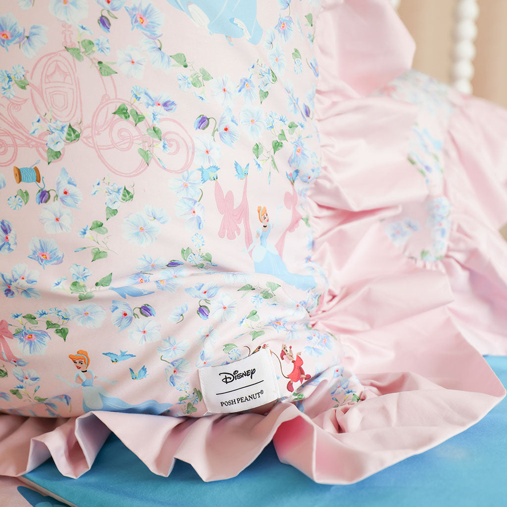 Disney Princess Cinderella Ruffled Euro Sham