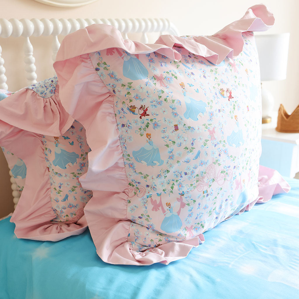Disney Princess Cinderella Ruffled Euro Sham