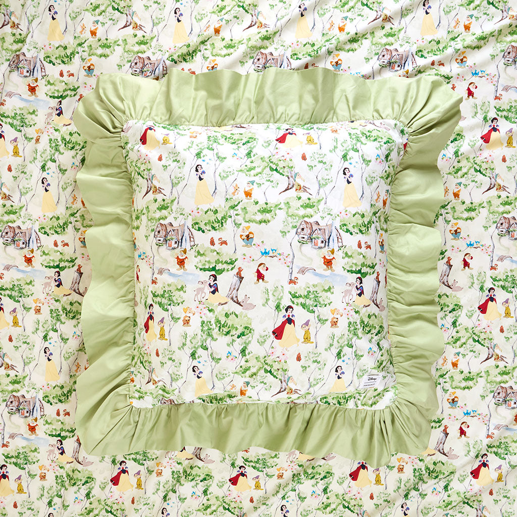 Disney Princess Snow White Ruffled Euro Sham