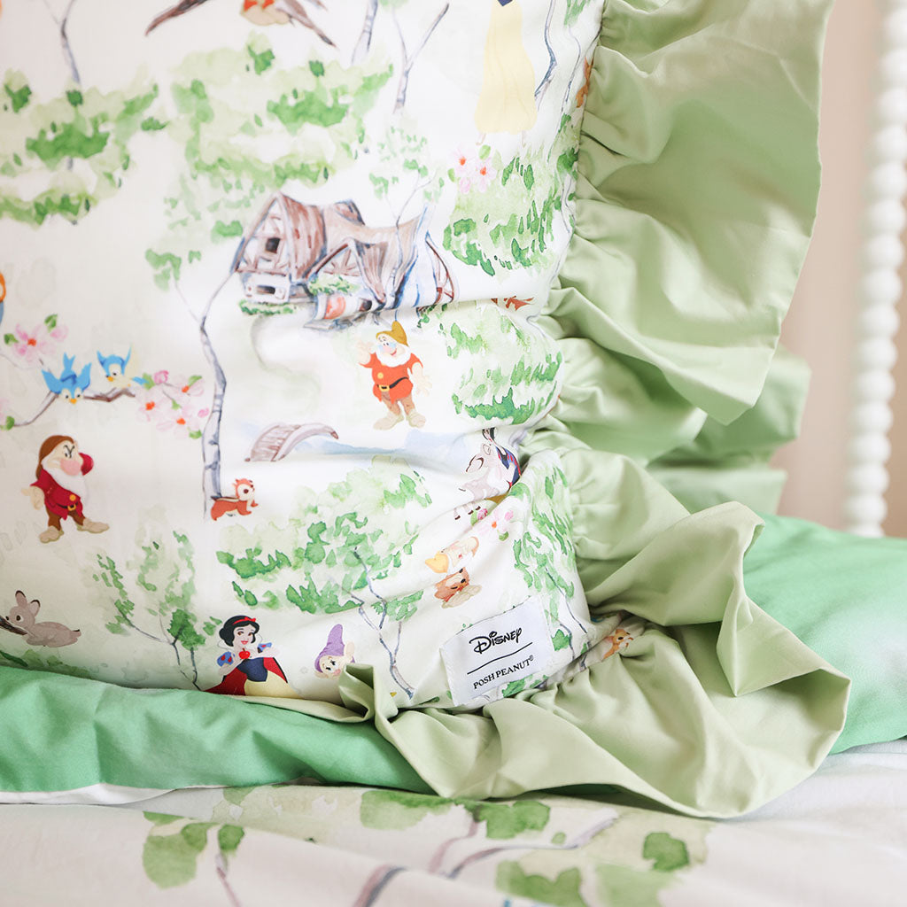 Disney Princess Snow White Ruffled Euro Sham