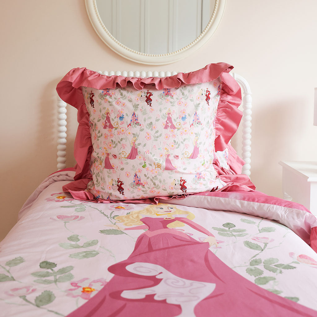 Disney Princess Aurora Ruffled Euro Sham