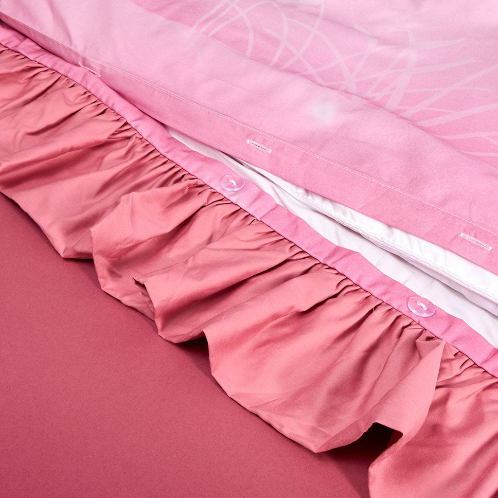 Disney Princess Aurora Reversible Ruffled Duvet Cover