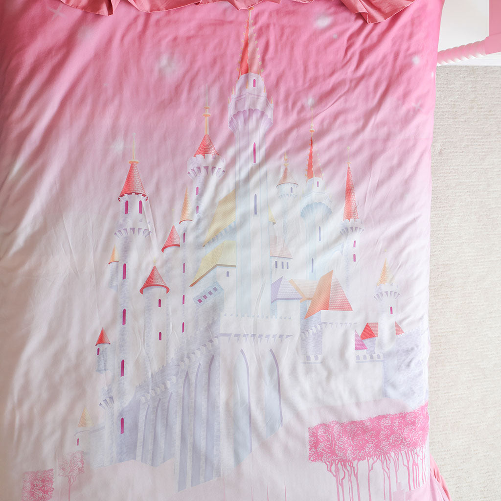 Disney Princess Aurora Reversible Ruffled Duvet Cover