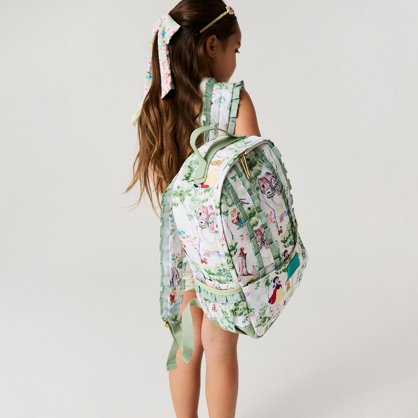 Disney Princess Snow White Ruffled Backpack