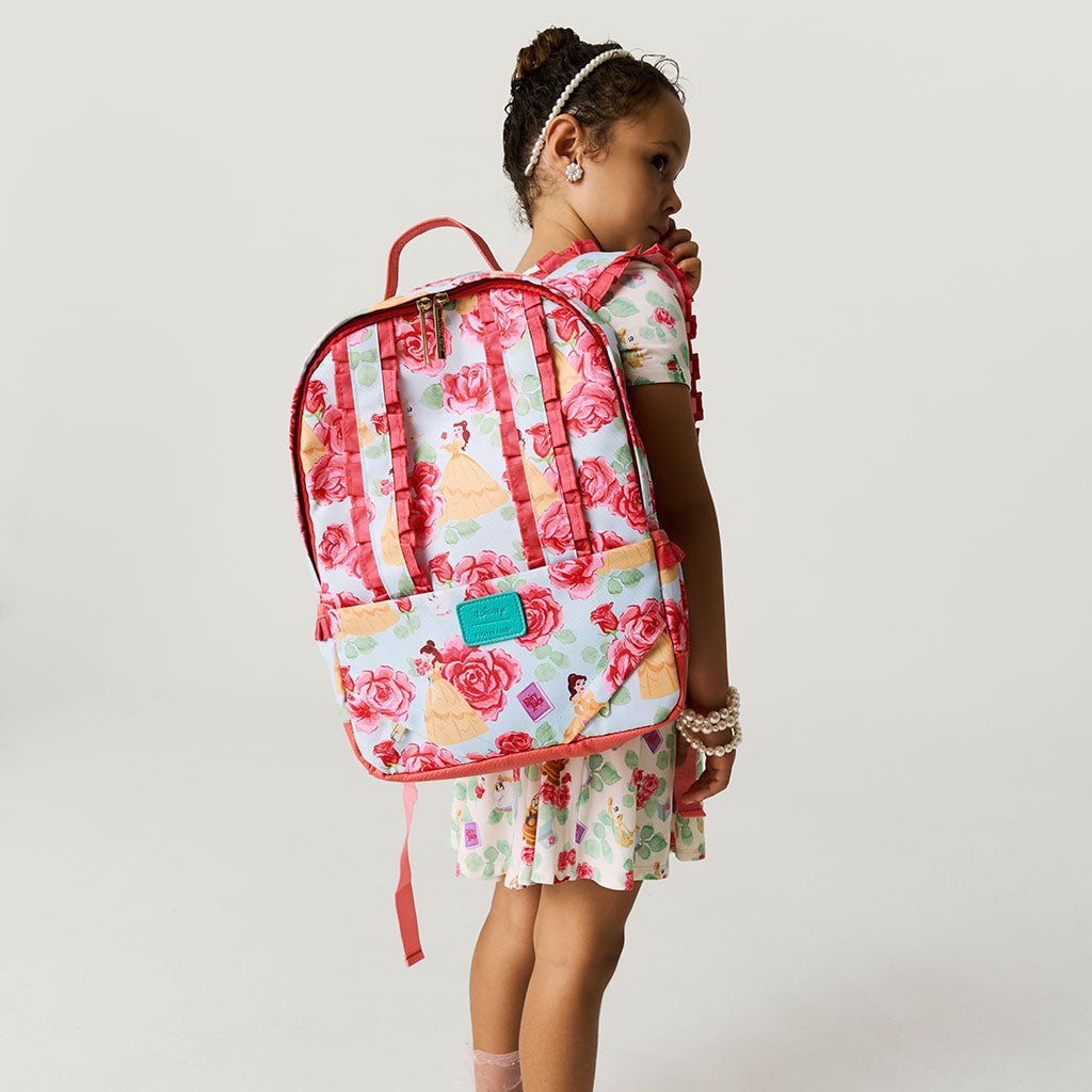 Disney Princess Belle Ruffled Backpack