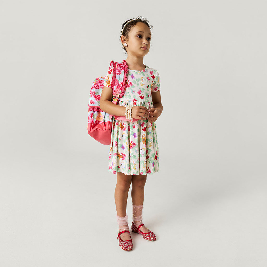 Disney Princess Belle Ruffled Backpack