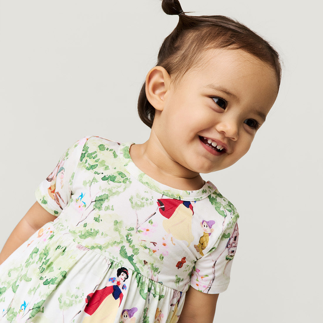 Disney Princess Snow White Ruffled Twirl Bodysuit Dress