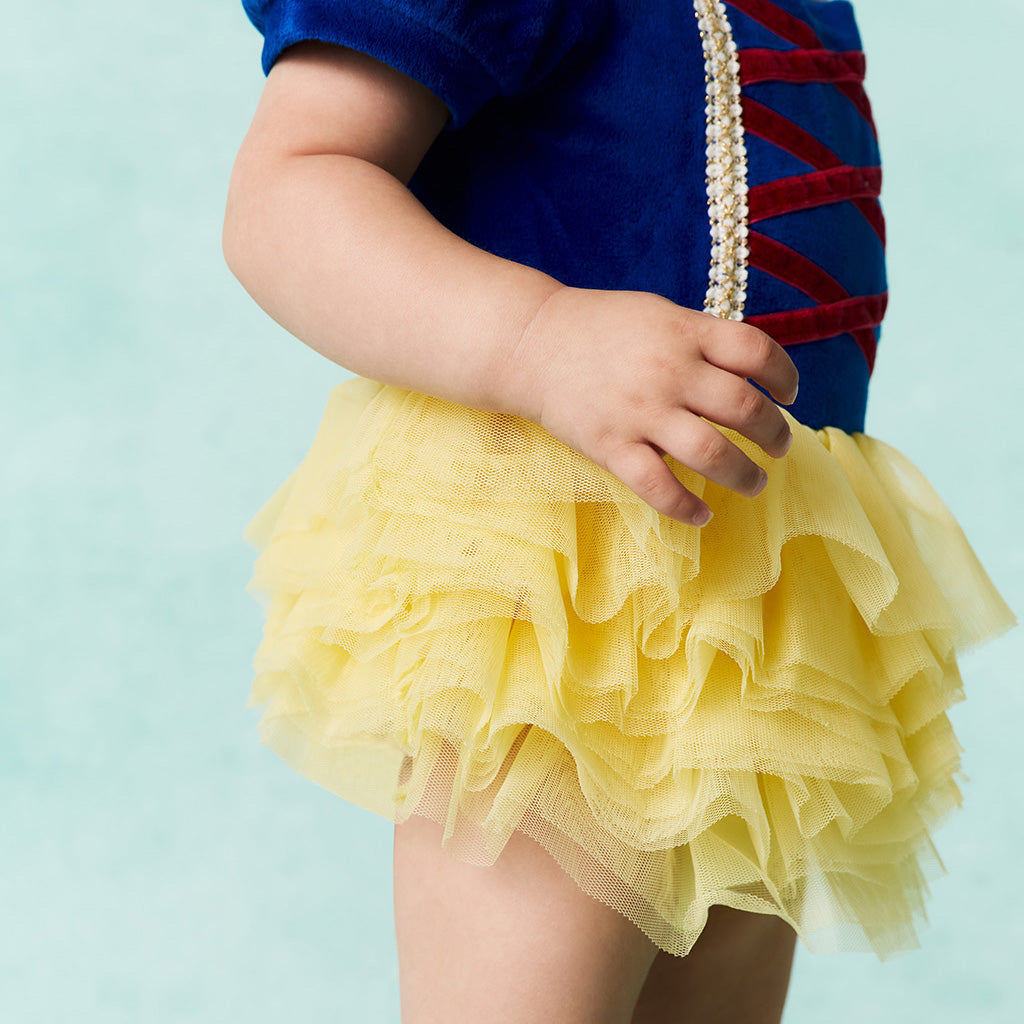 Disney Snow White Velour Bodysuit Dress