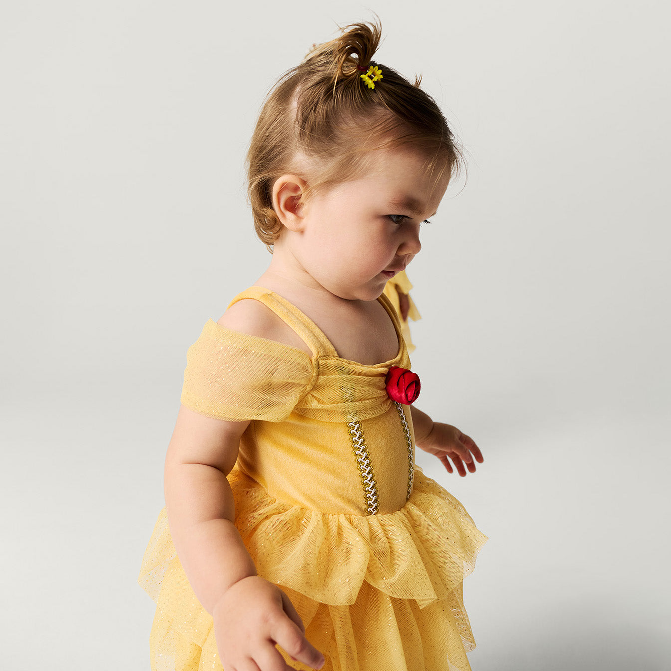 Disney Belle Velour Bodysuit Dress