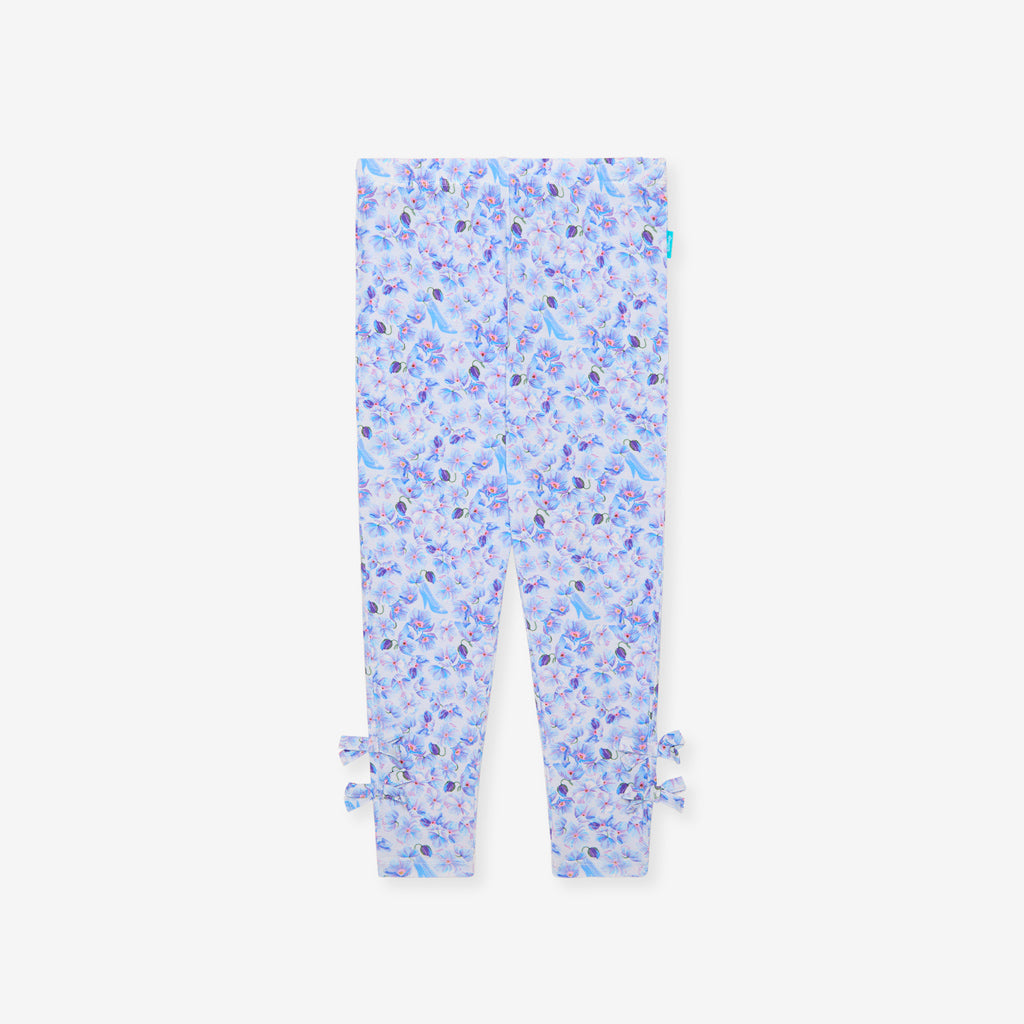 Disney Cinderella's Slipper Bow Leggings
