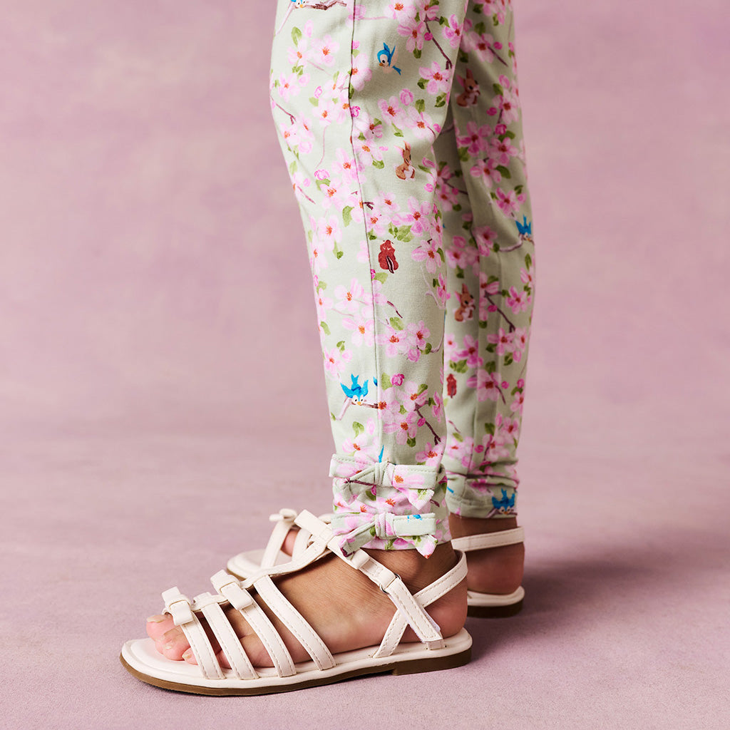 Disney Snow White Blossoms Bow Leggings