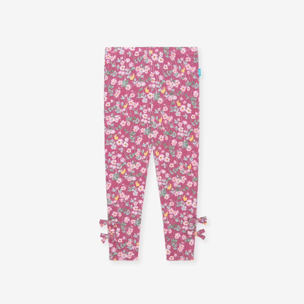 Disney Aurora Floral Bow Leggings